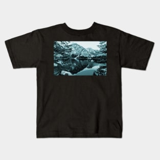 Icy mountain Kids T-Shirt